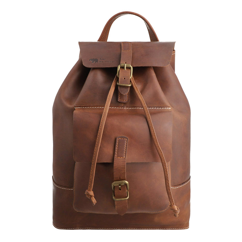 Drifter leather backpack