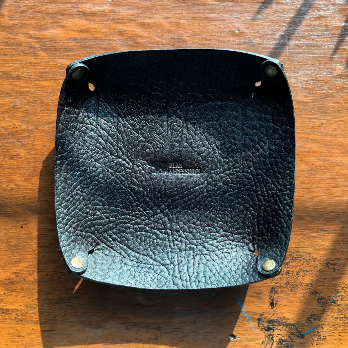 Catch-All Leather tray