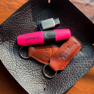 Catch-All Leather tray