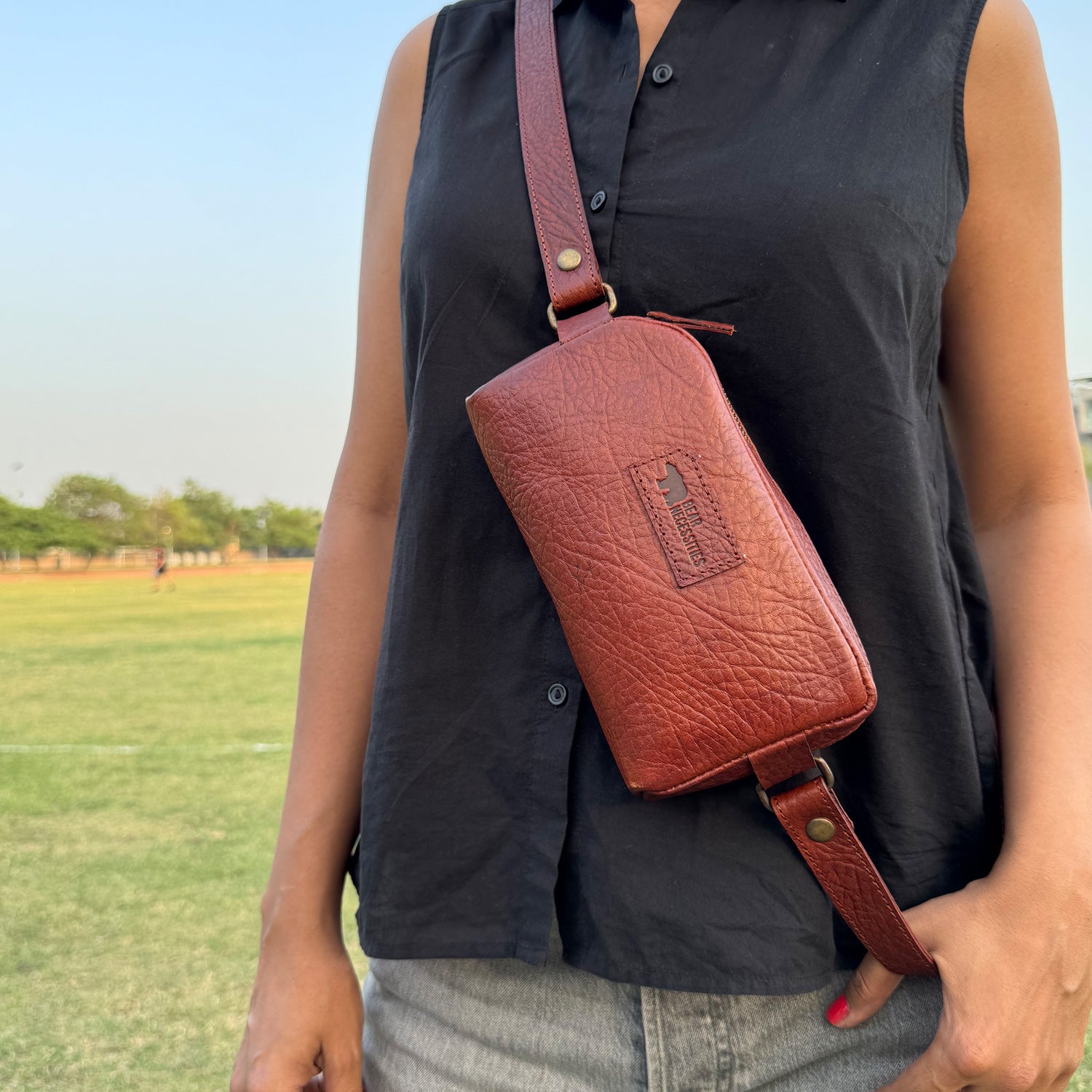 Bean Crossbody Pouch