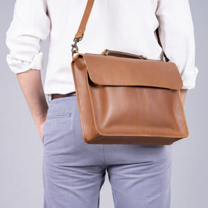 Balloo Leather Messenger & Satchel | Bear Necessities Pakistan
