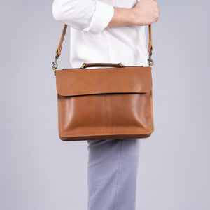 Balloo Leather Messenger & Satchel | Bear Necessities Pakistan
