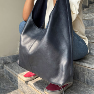 Sling Tote - Navy Blue