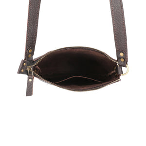 Rodeo - Dark Brown Leather Crossbody bags | Bear Necessities Pakistan